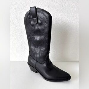 Madden Girl Redford Western Boots 6.5  -Black-